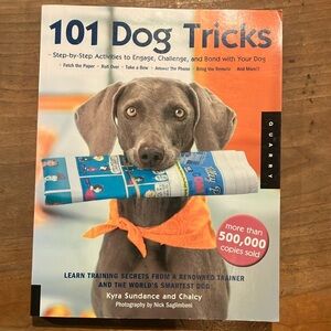 101 Dog Tricks Book: step by step activities to engage, challenge and bond